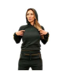 MALO Cashmere Army Green Hoodie